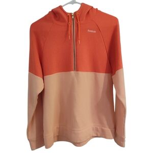 Women's Reebok Hooded Pullover Colorblock Sweatshirt